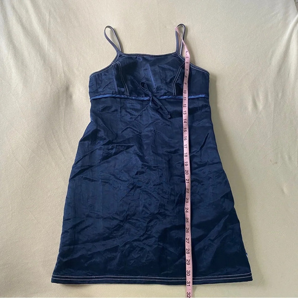 Vintage 90’s Y2K Blue Mini Dress Size S - Picture 5 of 7